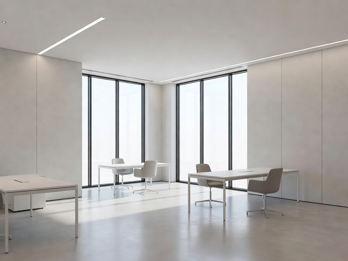 Clean architectural lines of a modern environmental services office